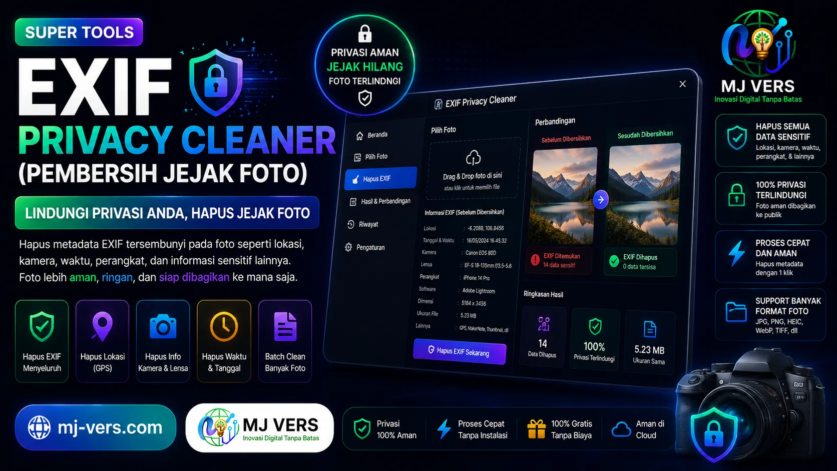 EXIF Privacy Cleaner